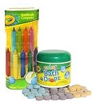 Crayola Bathtub Crayons with Crayola Color Bath Drops 60 tablets by Play Visions