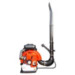 eSkde Petrol Leaf Blower 2 Stroke - Powerful 63cc Backpack Garden Blower with Turbo Nozzle and Easy Start | Portable with 1.8L Fuel Tank and Cruise Control