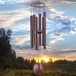 ASTARIN Sympathy Wind Chimes for Outside, Memorial Wind Chimes for Loss of Loved One, Large Deep Tone Wind Chimes Outdoor in Memory of Loved for Mother As Sympathy Memorial Bereavement Gift 36 Inch