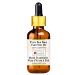 Greenwood Essential Pure Tea Tree Essential Oil (Melaleuca alternifolia) with Glass Dropper Steam Distilled 15ml (0.50 oz)