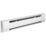 KING 4K1210BW K Series Baseboard Heater, 4' / 1000W / 120V, Bright White