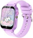 Kids Smart Watch with HD Touchscreen, 26 Games, Camera, Video, Music Player, Pedometer - Educational Gift for Girls Ages 6-12