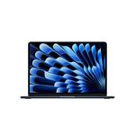 Apple MacBook Air 13-inch Laptop M5 chip with 10-core CPU and 8-core GPU: Built for AI, 13.6-inch Liquid Retina Display, 16GB Unified Memory, 512GB SSD, 12MP Center Stage, Touch ID, Wi-Fi 7; Midnight