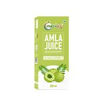 Nutriorg Amla Juice 500 ml, Suitable For Healthy Hair & Skin, Detox Juice For Weight Loss, Natural Source of Vitamin C, Organic Juice Made With Cold Pressed Amla Grown at Company Owned Farm, No Added Sugar