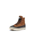 SOREL Men's Cheyanne Metro II Waterproof Sneaker Boots - Velvet Tan, Black - Size 10.5