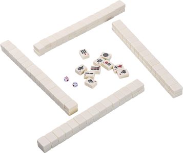 Jaques of London Mahjong Set – Classic Tile Game with Case