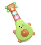 Skip Hop Rock-A-Mole Avocado Guitar, Musical Toy from 6 Months