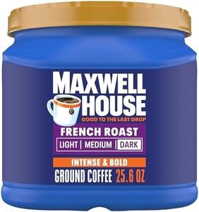 Maxwell House French Roast Dark Roast Ground Coffee (25.6 oz Canister)