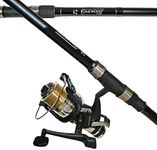 OAKWOOD 12ft, 2 Piece Carp Rod/Bait Runner Reel Combo