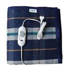 Tapish Woollen Electric Blanket for Single Bed | Heated Under Blanket | Bed Warmer | Electric Kambal with 3 Heat Settings | 30 X 60 Inch | Made in India | 5 Year Warranty on Remote