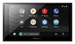 Pioneer SPH-DA250DAB 6.8" 2-DIN Multimedia Player, With Capacitive Touchscreen, Bluetooth, Apple CarPlay, Android Auto, DAB+ Digital Radio, WAZE