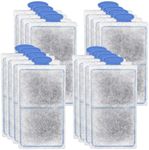 driamor PF-S Fish Tank Filter Cartridges 16 Pack for Top Fin Silenstream PF-S Small Filters Cartridge Thickened Cotton with Zeolite Replacement Aquarium Filter Cartridge for TOP FIN PF10 Power Filters