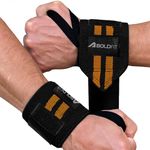 Boldfit Wrist Supporter for Gym Wrist Band for Men Gym & Women with Thumb Loop Straps - Wrist Wrap Gym Accessories for Men Hand Grip & Wrist Support Sports Straps for Gym, Weightlifting -(Yellow)