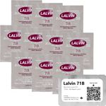 Lalvin 71B Wine Yeast (10 Pack) - Make Wine Cider Mead Kombucha at Home - 5 g Sachets - Saccharomyces cerevisiae - Sold by CAPYBARA Distributors Inc.