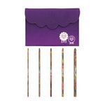 KnitPro Symfonie Single-Ended Crochet Hook Set | 5 Sizes (3.5mm to 8mm)