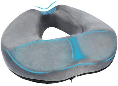 HELILBSRIAIN Donut Kissen–Hämorrhoiden Sitzkissen für Steißbein Entlastung, Ergonomisches Memory Foam Kissen, Geeignet für Bürostühle, Autos und Rollstühle