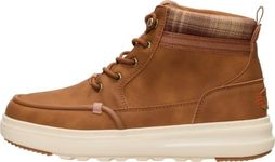 HEYDUDE Women's Remi Field Boot Classic, Cognac Size 7