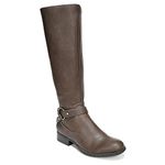 LifeStride Women’s X-Felicity Knee High Boot, Dark Tan, 8.5 Wide