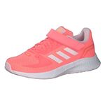 Adidas unisex-child RUNFALCON 2.0 EL K ACIRED/FTWWHT/CLPINK Running Shoe - 12 UK (GV7754)
