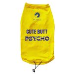 Personality Defining Dog T Shirts by PetZico Summer Dog Clothes Dogs Cotton T-Shirt for Medium Dogs (Beagles Indie Breed) Unisex (Male and Female pet Dogs) - Yellow