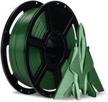 FLASHFORGE Rapid PETG Filament 1.75mm Metallic Green, Max 600mm/s High Speed Printing, 3D Printer Filament 1kg Spool, Dimensional Accuracy +/- 0.02mm, Fits Most 3D Printers