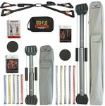 Bullworker Power Pack (Elite Suite of Bullworker Products) - Cross Training Portable Home Gym for Total Body Fitness (Bow Classic, Steel Bow, ISO-FLO)