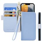 Annuo Wallet Case for iPhone X/XS(5,8 inch) Phone Case,Lychee Pattern Shockproof PU Leather Wallet Magnetic Flip Cover with Card Holder,Phone Case for iPhone X/XS(5,8 inch) Phone Case-Blue