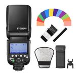 Godox TT685II-C TTL Camera Flash Light Speedlite 2.4G Wirelss X System GN60 High Speed 1/8000s Compatible with Canon 1DX 5D Mark III 5D Mark II 6D 7D 60D 50D 40D 30D 650D 600D