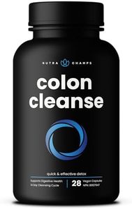 Colon Cleanser & Detox - 14 Day Rapid Colon Cleanse, Stool Softener, Flush Toxins - Safe & Effective Formula with Probiotic & Digestive Enzymes for Constipation Relief