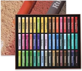 rubens Soft Oil Pastels Set, 48 Morandi Colors Versatile Art Pastel, Creamy Texture Extra Soft Oil Pastels for Blending & Layering, Muted Tones Pastel Paint Set for Artist Beginner Adult