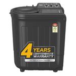 Whirlpool 7.5 Kg 5 Star Magic Clean Semi-Automatic Top Loading Washing Machine (MAGIC CLEAN 7.5 GREY DAZZLE, Fast Drying)