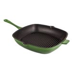 BergHOFF 2211297A Neo 11-Inch Cast Iron Grill Pan, Green