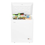 Haier HCC-175HCN, Single Door Hard Top Deep Freezer, Convertible, Capacity 142 litres, White