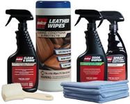 Malco Automotive Interior Car Detailing Kit - Best Car Care Kit for All-Year Interior Cleaning & Protection/Includes Interior, Upholstery & Leather Cleaners, Interior Dressing & Accessories (800419)