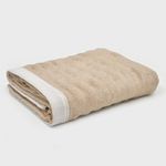 haus & kinder 100% Bamboo Towel for Bath Large Size | 600 GSM Ultra Soft & Quick Dry Towel for Bath | Bath Towel for Men and Women | 70cm x 140cm | Smokey Grey (Pack of 1)