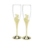 Hortense B. Hewitt 34645 Sparkling Heart Champagne Flutes