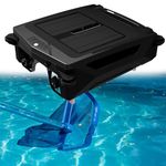 Solar Powered Automatic Robotic Pool Skimmer Cleaner,Solar Pool Cleaner Dual Mode & Overnight Continuous Cleaning, for All Swimming Pool