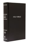 NKJV, Pew Bible, Large Print, Hardcover, Black, Red Letter, Comfort Print: Holy Bible, New King James Version