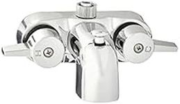 Heavy Duty 3 3/8" Centers Chrome Plated Diverter Clawfoot Tub Faucet