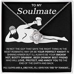 HETRALE To My Soulmate Necklace For