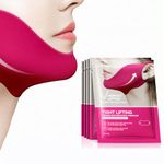 5PCS Collagen V line lifting Mask Double Chin Reducer Slimming Firming Moisturizing Skincare Face Lifting Mask