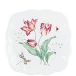 Lenox Butterfly Meadow Accent Plate, Porcelain, Multicolor, 1 LB