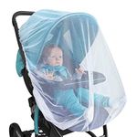 Safe-O-Kid® Waterproof Net, Wind Shield Net for Baby Pram/Strollers - Transparent