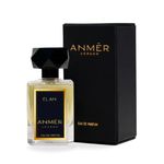 ANMER London Elan Luxury Eau De Parfum Perfume With Oud, Rose Patchouli, Amber & Orange | Premium Long Lasting Oud & Floral Fragrance For Men & Women, Liquid 50Ml