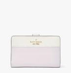 Kate Spade New York Madison Medium Compact Bifold Wallet In Lilac Moonlight Multi, Purple, Compact