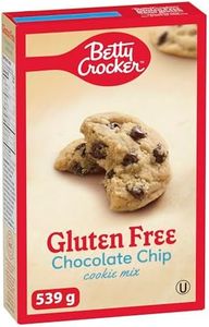 BETTY CROCKER Cookie Mix Gluten Free Chocolate Chip Flavour, 539 Grams Package of Cookie Mix, Baking Mix, Tastes Like Homemade, Easy to Bake