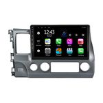 EZoneTronics Android 11 Car Radio Stereo for Honda Civic 2007-2011 10.1 inch Touch Screen High Definition GPS Navigation Bluetooth Build-in Carplay Android Auto 4G WIFI USB Player 2G RAM+ 32G ROM