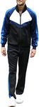 Men's Tracksuits Set 2 Piece Athletic Full Zip Track Suits Workout Jogging Sweatsuit Sets for Men