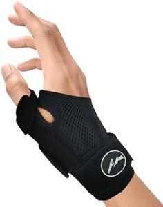 Doctor Developed Thumb Brace/Support [Single] & Doctor Written Handbook - Fully Adjustable to Fit Any Thumb