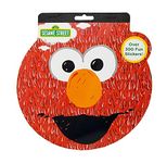 Sesame Street Shaped Sticker Book, Over 300 Stickers, 4 Sheets, Elmo